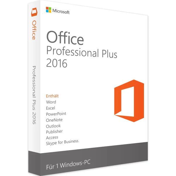 Office 2016 Professional Plus 32/64 Bit